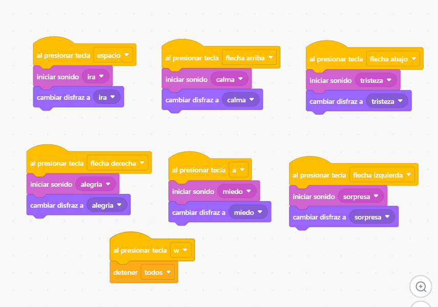 Programación scratch y makey makey